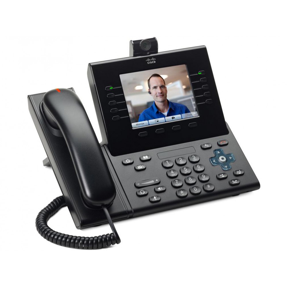 CP-9951-C-CAM-K9=  Телефон Cisco Unified IP Phone 9951, Charcoal, Std Hndst with Camera CP-9951-C-CAM-K9
