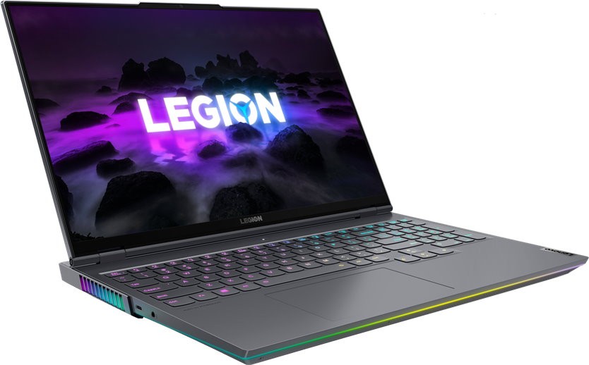 Ноутбук Lenovo Legion 7 16ACHg6, 16", IPS, AMD Ryzen 7 5800H 3.2ГГц, 32ГБ, 1ТБ SSD, NVIDIA GeForce RTX 3070 для ноутбуков - 8192 Мб, noOS, 82N6000JRK, темно-серый  82N6000JRK 82N6000JRK