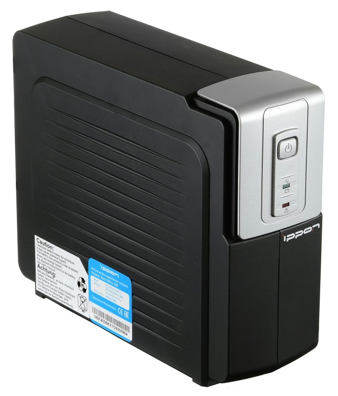 Источник бесперебойного питания Ippon Back Office 1000 offline, 1000VA/600W, 4*IEC320 582021 582021 #6