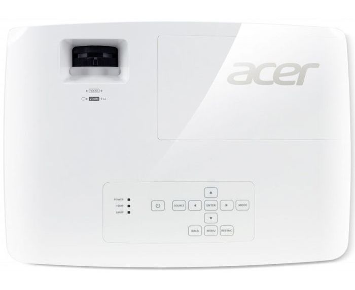 Проектор Acer P1560BTi DLP 3D, 1080p, 4000Lm, 20000/1, HDMI, Wifi, WPS1, TX-H, 2.6kg,EUROPower EMEA MR.JSY11.001 MR.JSY11.001