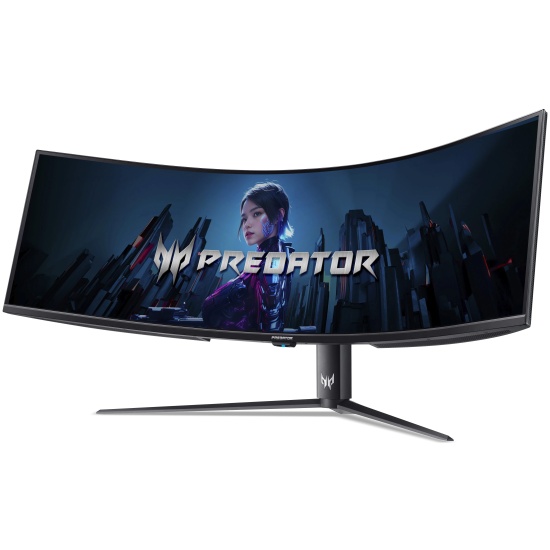 Монитор Acer Predator Z57bmiiphuzx 57" VA 7680x2160 120 Hz 1000cd/m2 1ms 2xHDMI(2.1) + 1xDP + 1xTypeC(PD90W) + USB3.2(1up4down) + Audio out+Speaker 10Wx2 110 H.Adj UM.NZ7EE.001 UM.NZ7EE.001