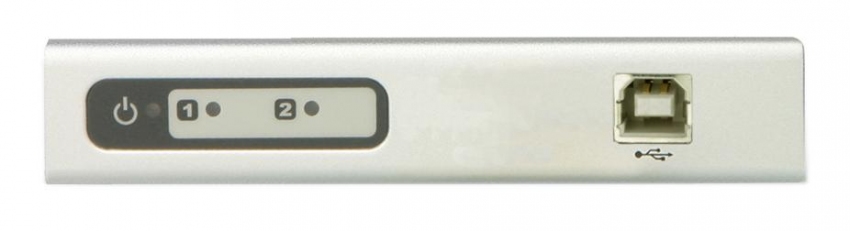 Конвертор ATEN USB<=>RS-232, USB B-тип>2xDB9, Female>Male, без Б.П. UC2322-AT UC2322-AT