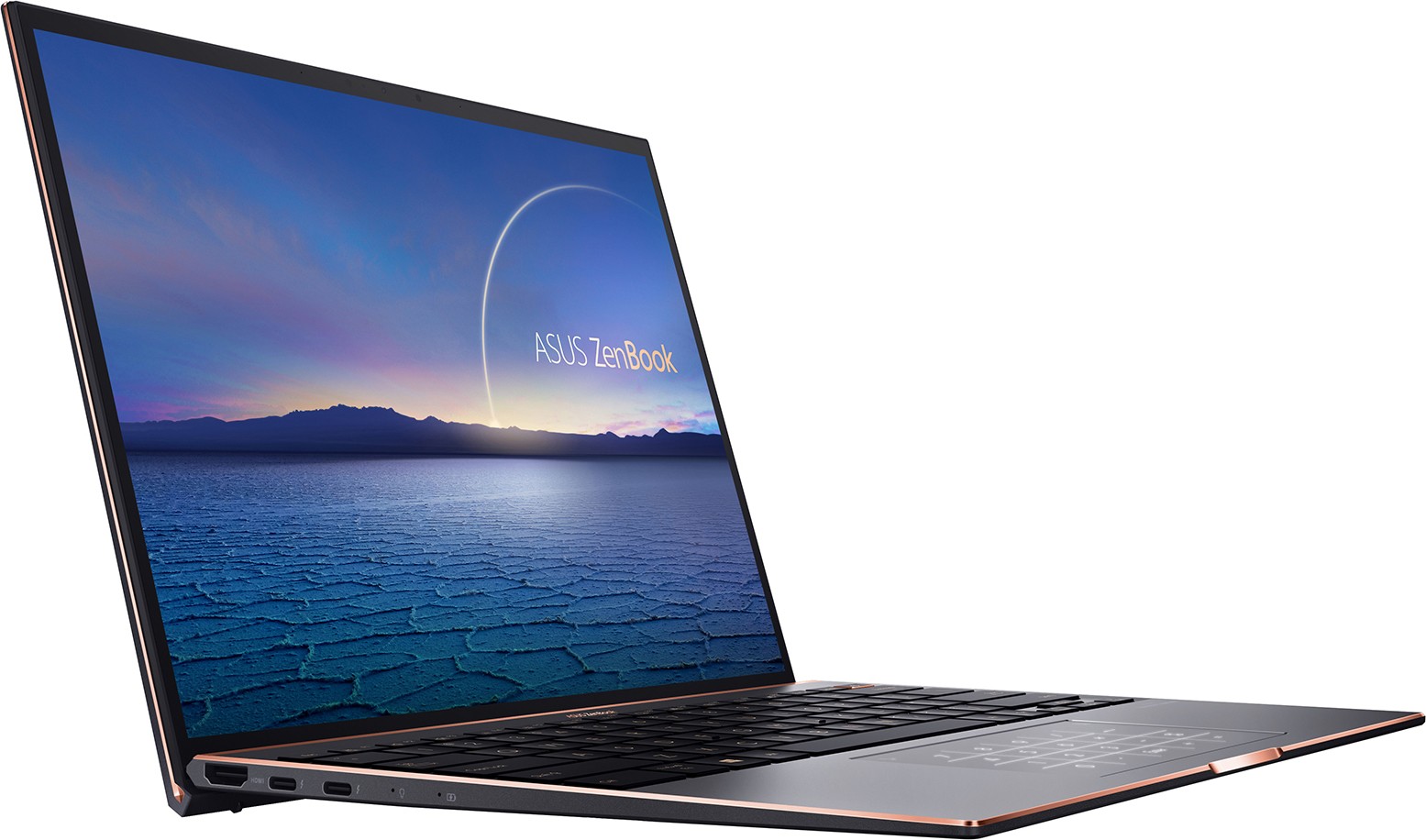 Ноутбук ASUS Zenbook S UX393EA-HK022R Intel Core i7-1165G7/16Gb 4266Mhz LPDDR4x/1Tb SSD/13,9”(3300 x 2200),ratio 3:2/500 nit TOUCH/WiFi6/NumPad/Windows 10 Pro/1.3Kg/Black/Sleeve 90NB0S71-M01180 90NB0S71-M01180
