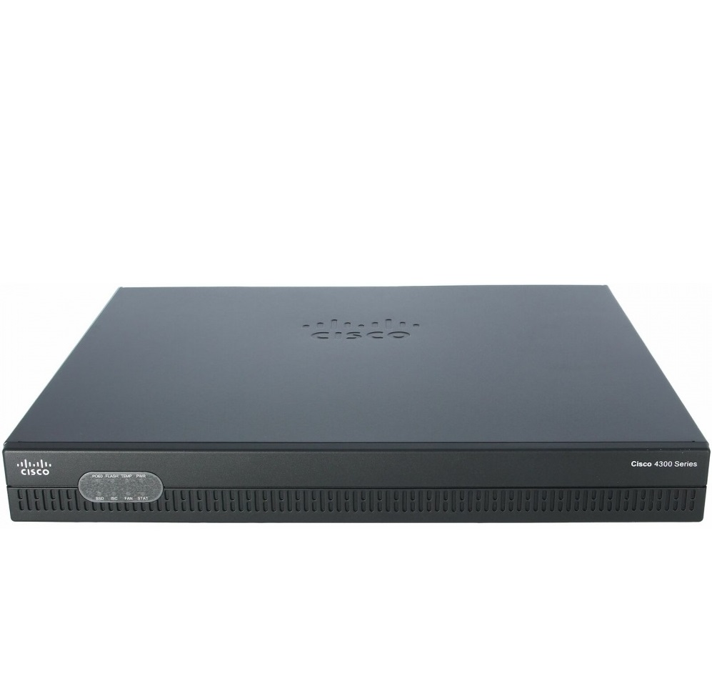 Маршрутизатор Cisco ISR 4321 2GE,2NIM,4G FLASH,4G DRAM,IPB ISR4321R/K9 ISR4321R/K9