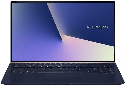 Ноутбук ASUS Zenbook 15 UX533FD-A8081R Core i5-8265U/8Gb/512Gb SSD/GeForce GTX 1050 MAX Q 2Gb/15.6 FHD 1920x1080 AG/WiFi/BT/HD IR/RGB Combo Cam/Windows 10 Pro/1.6Kg/Royal_Blue/Sleeve+ USB3.0 to RJ45 cable  90NB0JX1-M02260 90NB0JX1-M02260