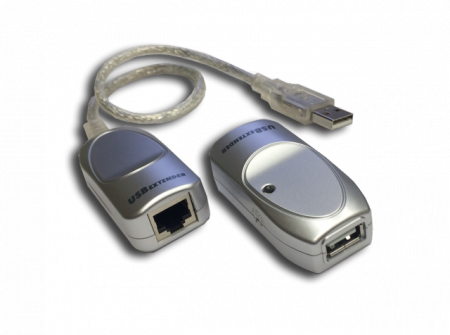 Удлинитель ATEN USB 1,1,  60 метр,, 1xUTP, USB A-тип, Male/Female, без шнуров, питание от шины, TNTV MMS-UCE60 TNTV MMS-UCE60