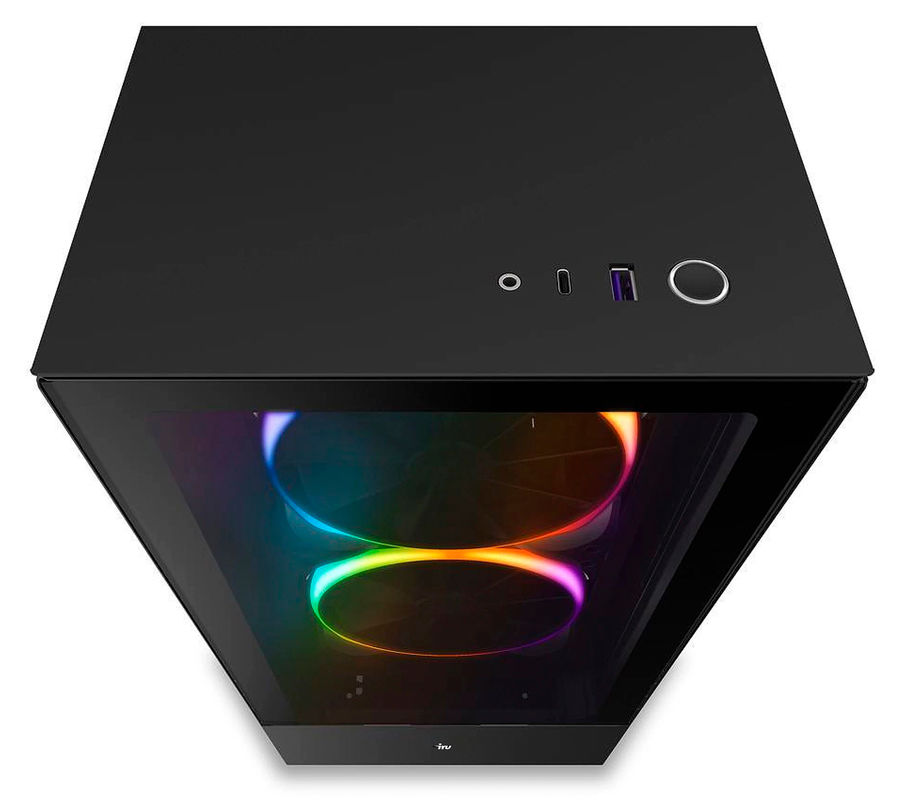 Персональный компьютер iRU Game 719 MT Core i9 11900F (2.5) 32Gb SSD1Tb RTX3090 24Gb Free DOS GbitEth 850W черный 1546547 1546547