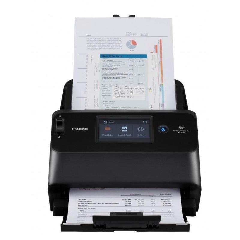 Сканер Canon DR-S150 (А4, АПД 60 листов, 45 стр/мин, ежедневный объем - 4000 листов, USB 3.2, Ethernet, WiFi, 3 года гарантии) 4044C003 4044C003
