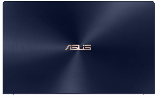 Ноутбук Asus Zenbook UX433FN-A5049T 14"1920x1080 Intel Core i5 8265U(1.6Ghz)/8192Mb/256SSDGb/noDVD/Ext:nVidia GeForce MX150(2048Mb)/Cam/BT/WiFi/bag/war 1y/1.1kg/Royal Blue Metal/W10  90NB0JQ1-M01370 90NB0JQ1-M01370