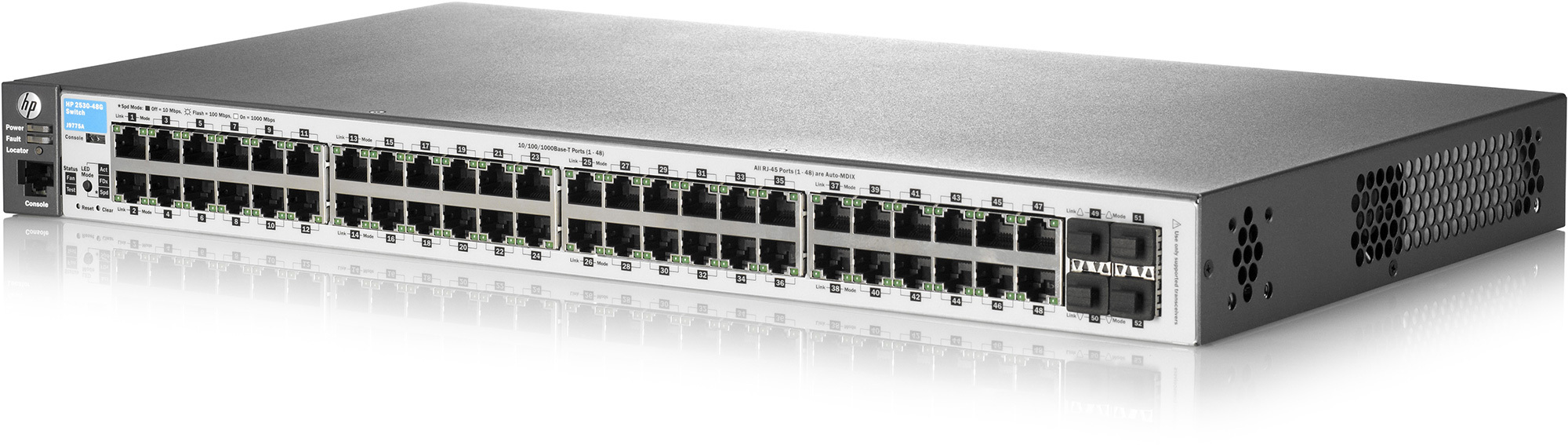 Коммутатор HPE 2530-48G. 48xRJ-45 10/100/1000. 4xSFP ports Aruba J9775A J9775A