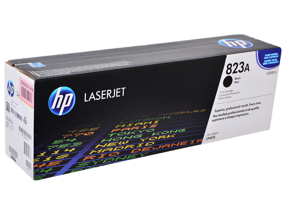 Тонер картридж HP CB380A для CLJ CM6030/CM6040 black 16 500 стр. (CB380A) CB380A #1