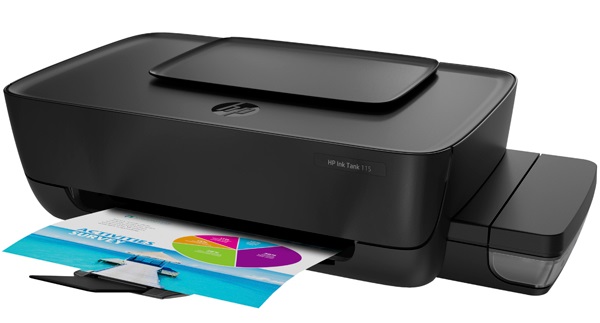 Принтер HP Ink Tank 115 Printer (A4, 1200dpi, CISS, 8 (5)ppm,  1tray 60, USB2.0, 1y war, cartr. B 8K & 6K CMY in box) 2LB19A 2LB19A