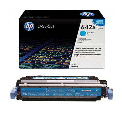 Тонер-картридж HP 642A голубой для HP CLJ CP4005 (7500стр.) CB401A CB401A
