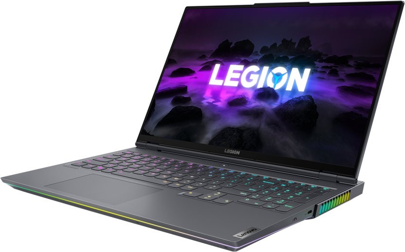 Ноутбук Lenovo Legion 7 16ACHg6, 16", IPS, AMD Ryzen 7 5800H 3.2ГГц, 32ГБ, 1ТБ SSD, NVIDIA GeForce RTX 3070 для ноутбуков - 8192 Мб, noOS, 82N6000JRK, темно-серый  82N6000JRK 82N6000JRK