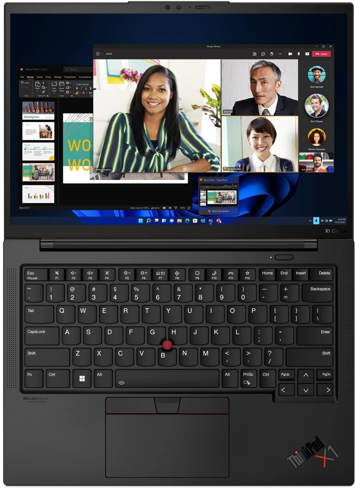 Ноутбук Lenovo ThinkPad Ultrabook X1 Carbon Gen 10 14" 2.2K (2240x1400) IPS AG, i7-1260P, 32GB LPDDR5 5200, 512GB SSD M.2, Intel Iris Xe, WiFi, BT, LTE, FPR, TPM2, IR&FHD Cam, 57Wh,65W USB-C, NoOS, 1Y,1.12kg 21CB008PRT 21CB008PRT