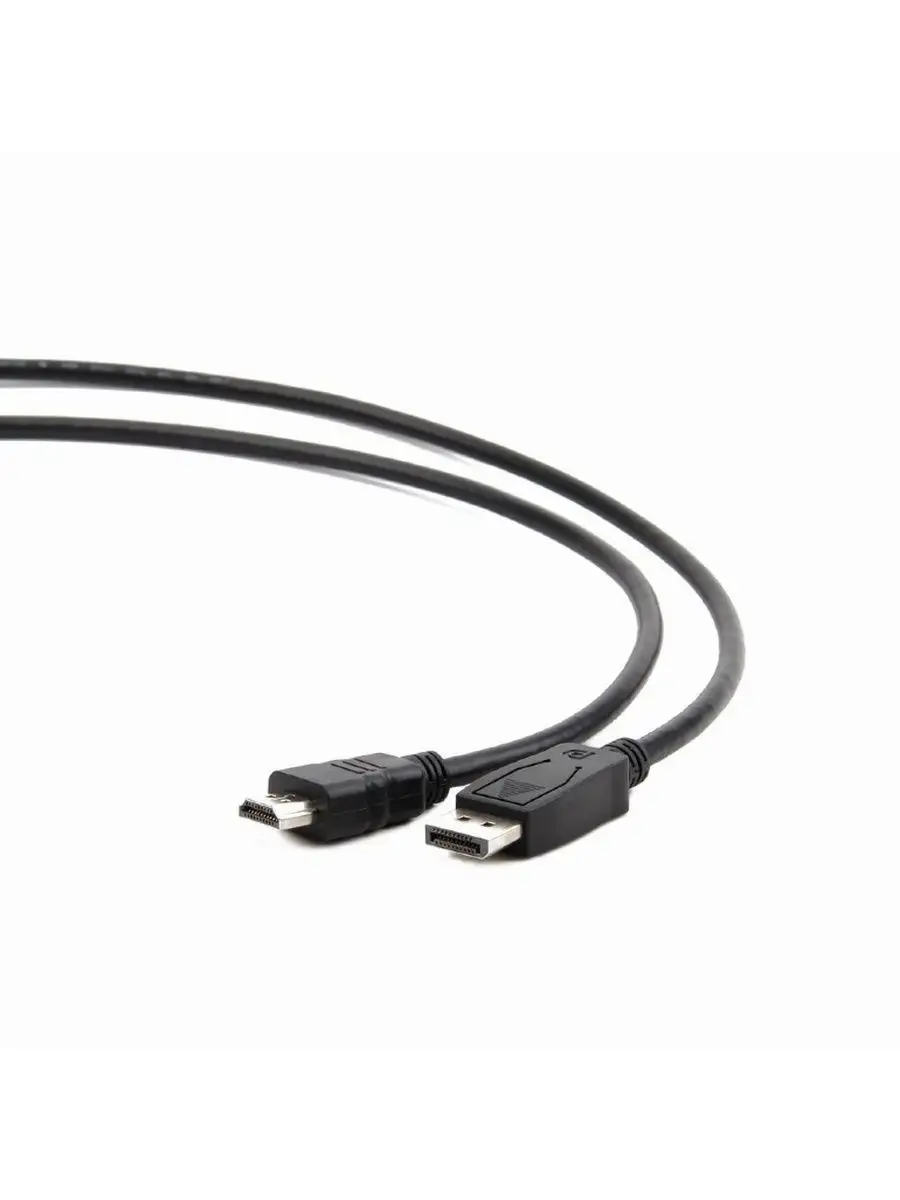 Кабель Cablexpert Кабель (DisplayPort-HDMI, 5м, 20M/19M, черный, экран, пакет) CC-DP-HDMI-5M CC-DP-HDMI-5M #5