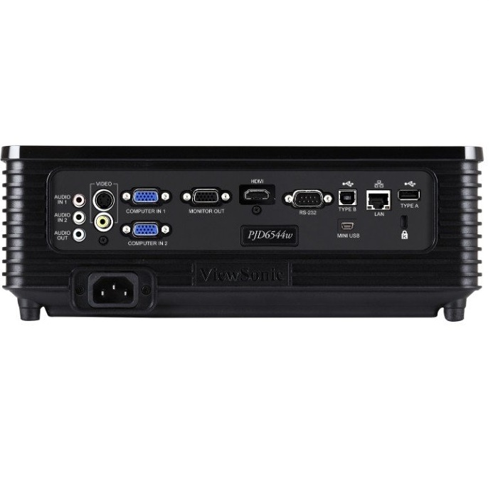 Проектор ViewSonic PJD6544W DLP 3500Lm WXGA (1280x800) 15000:1 ресурс лампы(4000час) USB HDMI 2.1kg VS14973
