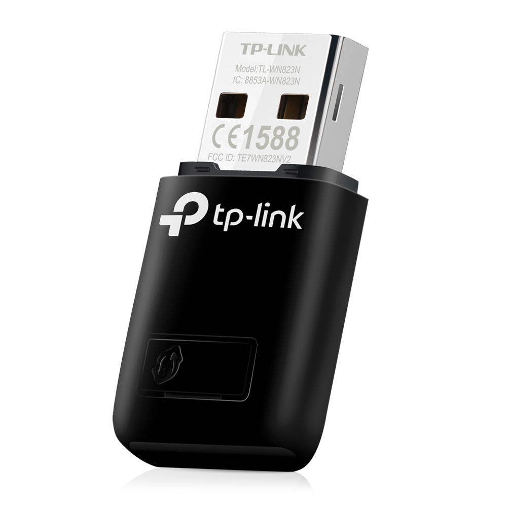 Сетевая карта TP-Link 300n, мини USB, 802.11b/g/n, интерфейс USB 2.0 TL-WN823N TL-WN823N