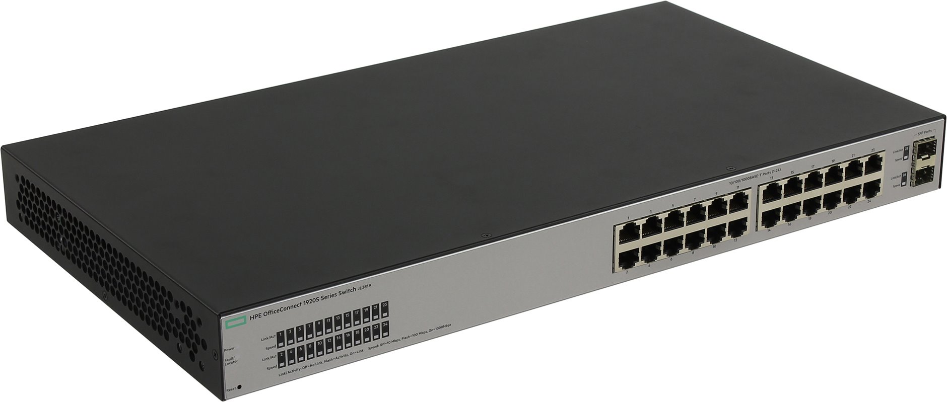 Коммутатор HPE 1920S 24G 2SFP Switch JL381A JL381A #1