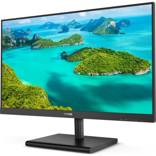 Монитор Philips 23,8'' 245E1S 2560x1440 75Гц IPS W-LED 16:9 4ms(GtG) VGA HDMI DP 50M:1 1000:1 178/178 250cd Tilt AMD Adaptive-Sync Black 245E1S/01 245E1S/01