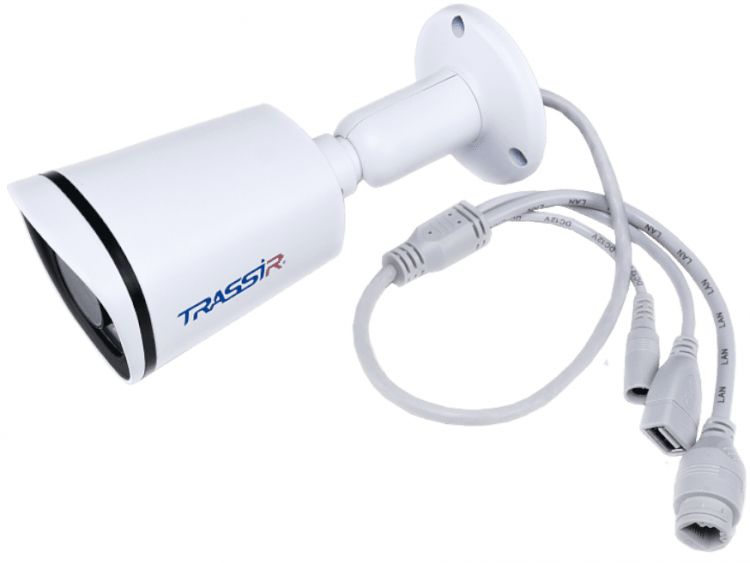 Камера TRASSIR TR-D2121IR3 v2 2.8 2Мп уличная IP-камера с ИК подсветкой TR-D2121IR3 TR-D2121IR3