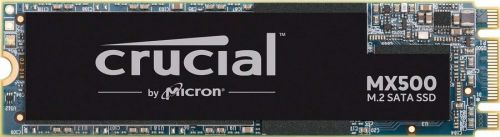 Твердотельный накопитель Crucial M.2 2280 1TB MX500 Client SSD SATA 6Gb/s, 560/510, IOPS 95/90K, MTBF 1.8M, 3D TLC, 360TBW, RTL CT1000MX500SSD4N CT1000MX500SSD4N
