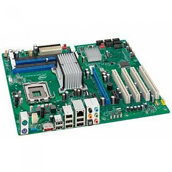 Материнская плата Intel ® P43 Express+ICH10, ATX, FSB 1333, 4xDDR3-1333 Max 8GB, 1xPCI-Ex16, 2xPCI-Ex1, 4xPCI, 5xSATA2, Giga Lan. 10CH, 2xIEEE 1394a, 1x eSATA, 12xUSB2.0(6+6) OEM BLKDP43BF BLKDP43BF