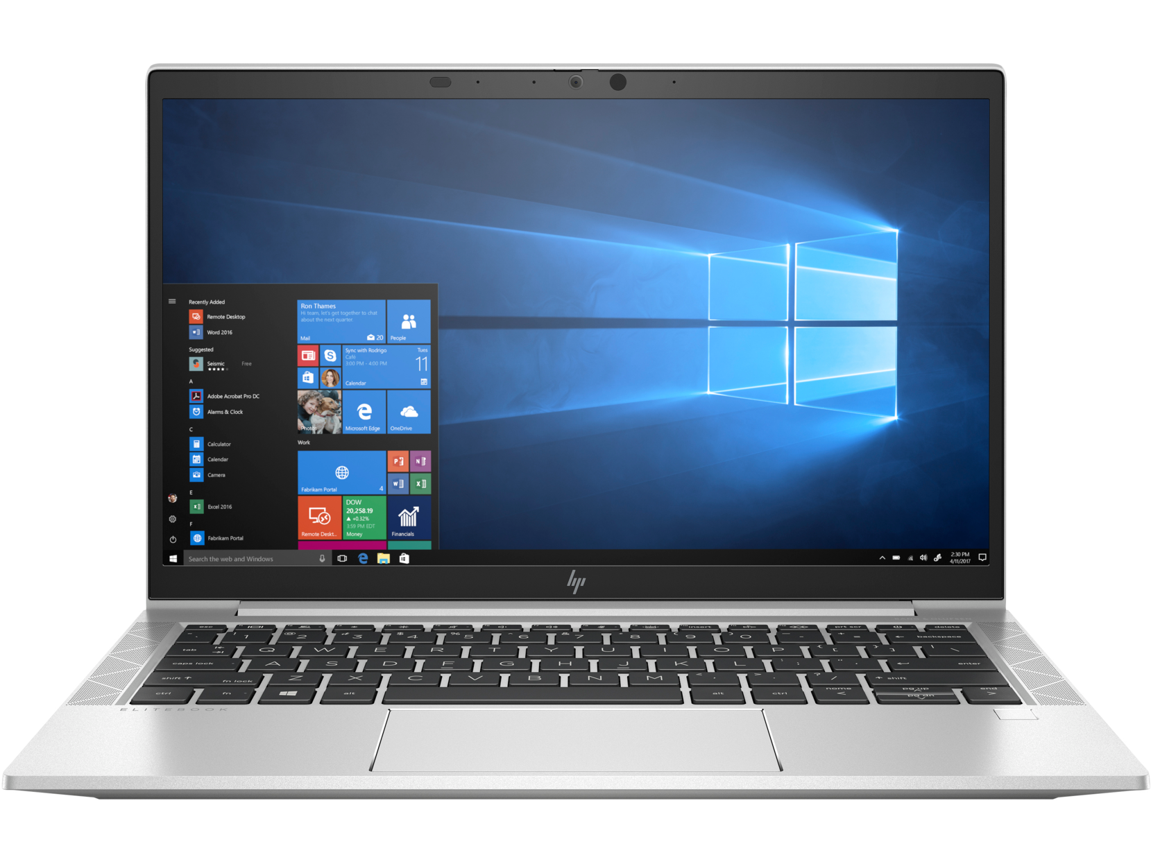 Ноутбук HP EliteBook 840 G7 Intel Core i7-10510U 1.8GHz,14" FHD (1920x1080) IPS IR AG,16Gb DDR4-2666MHz(2),512Gb SSD NVMe SED OPAL2,Al Case,53Wh,FPS,Kbd Backlit,1.33kg,Silver,3yw,Win10Pro 1J6D5EA 1J6D5EA