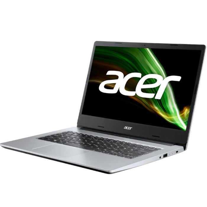 Ноутбук Acer Aspire 1 A114-33-C4BL Celeron N4500/4Gb/eMMC64Gb/Intel UHD Graphics/14"/FHD (1920x1080)/Windows 10/silver/WiFi/BT/Cam NX.A7VER.005 NX.A7VER.005