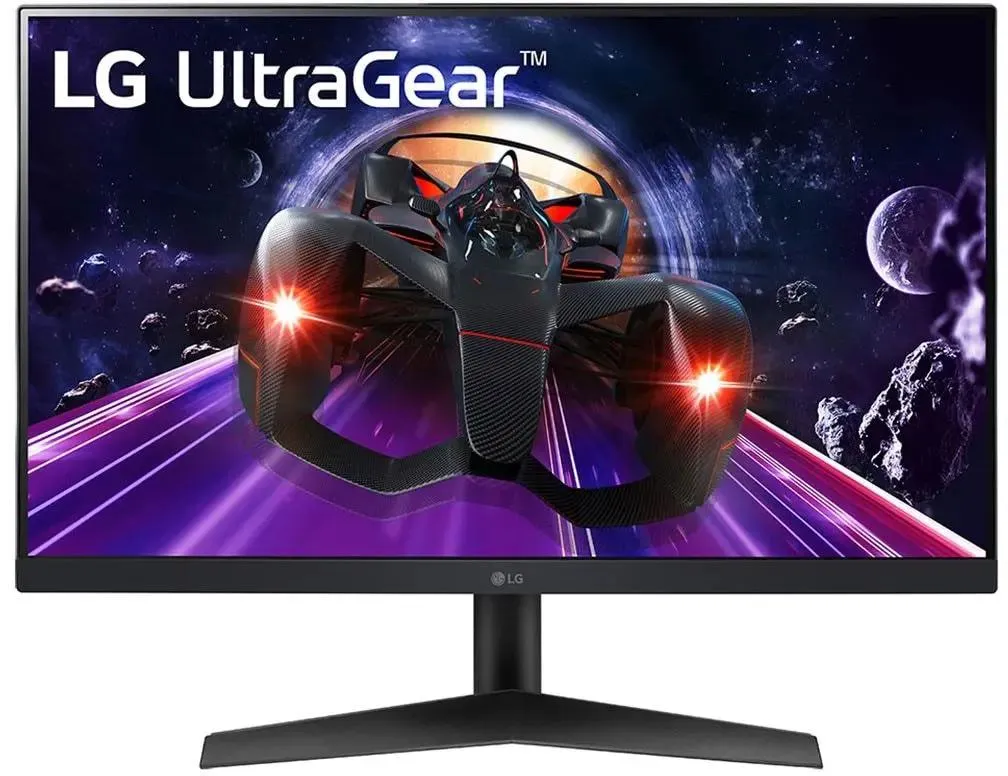 Монитор LG  LCD 23.8" 24GN60R-B UltraGear черный IPS 1920x1080 144Hz 1ms 16:9 1000:1 300cd 178/17 HDMI DisplayPort 24GN60R-B.ARUZ 24GN60R-B.ARUZ