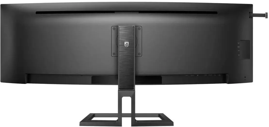 Монитор Philips  LCD 45" 32:9 5120x1440(dualQHD) VA, Curved, nonGLARE, 75 Hz, 450cd/m2, H178°/V178°, 3000:1, 80M:1, 16.7M, 4ms, 2xHDMI, DP, USB-C, USB-Hub, Height adj, Tilt, Swivel, Speakers, 3Y, Black 45B1U6900C 45B1U6900C