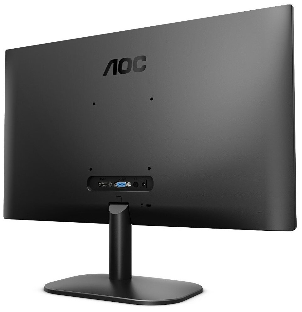 Монитор AOC 23.8" Value Line черный VA LED 16:9 HDMI матовая 250cd 178гр/178гр 1920x1080 D-Sub FHD 2.7кг 24B2XHM2/01 24B2XHM2/01