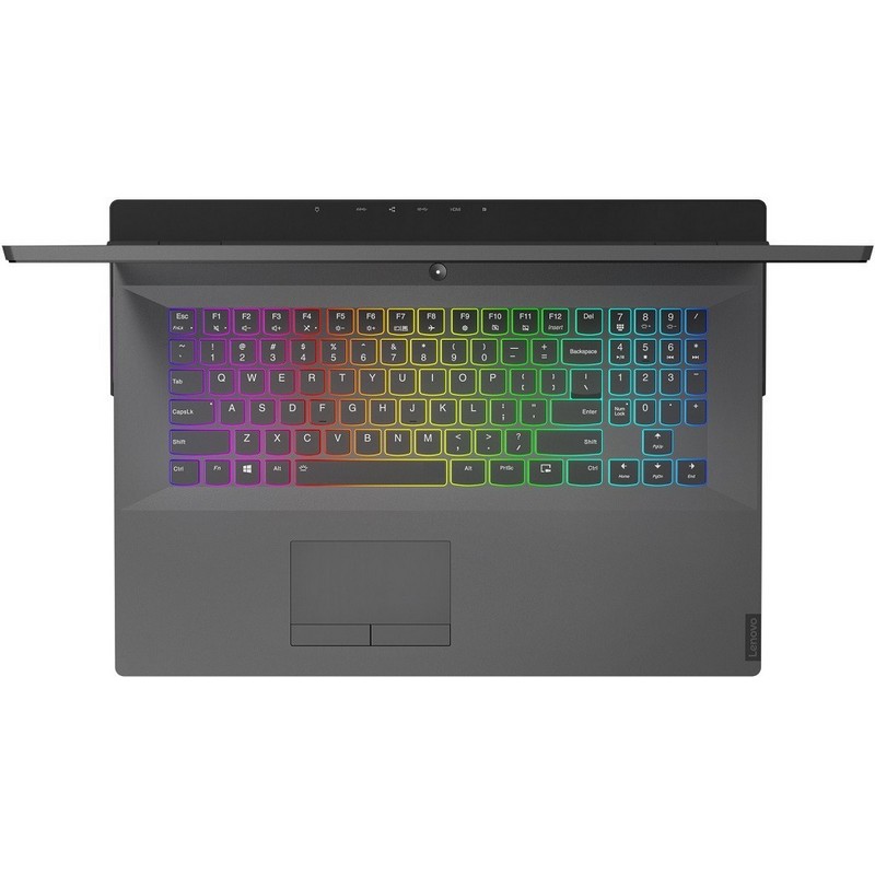 Ноутбук Lenovo Legion Y740-17IRHg i7 9750H/16Gb/1Tb/SSD512Gb/nVidia GeForce RTX 2080 MAX Q 8Gb/17.3"/IPS/FHD (1920x1080)/Free DOS/black/WiFi/BT/Cam 81UJ0042RK 81UJ0042RK