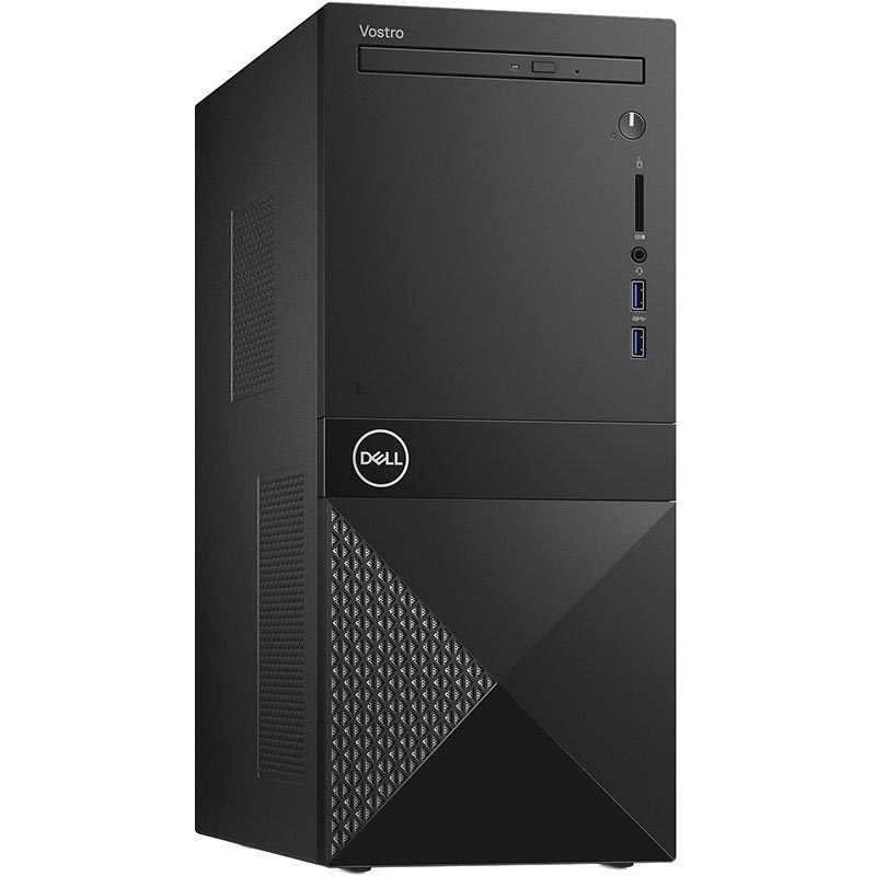 Персональный компьютер Dell Vostro 3670 MT  i5-9400/8192Mb/256GbSSD/DVDrw/Int:Intel UHD Graphics 630/BT/WiFi/1y Basic NBD/5.27kg/black/W10Pro + MCR 3670-5482 3670-5482