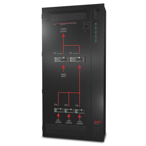 Панель байпаса APC Parallel Maintenance Bypass Panel, up to 3 units 10-20kVA 400V Wallmount SBPAR10K20H-WP SBPAR10K20H-WP