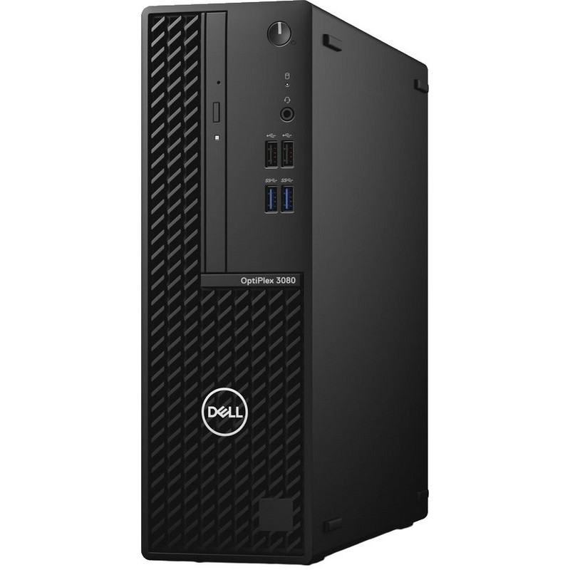 Персональный компьютер Dell Optiplex 3080 SFF Core i3-10105 (3,7GHz) 8GB (1x8GB) DDR4 256GB SSD Intel UHD 630 TPM, VGA W10 Pro 1y NBD 3080-9803 3080-9803