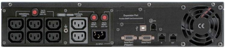 Источник бесперебойного питания CyberPower 1PE-0000524-00G линейно интерактивный 1000VA/900W USB/RS-232/Dry/EPO/SNMPslot/RJ11/45 (8 IEC) PR1000ELCDRT2U PR1000ELCDRT2U