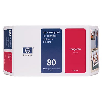 Картридж HP №80 C4847A для DesignJet 1050/1055 пурпурный C4847A