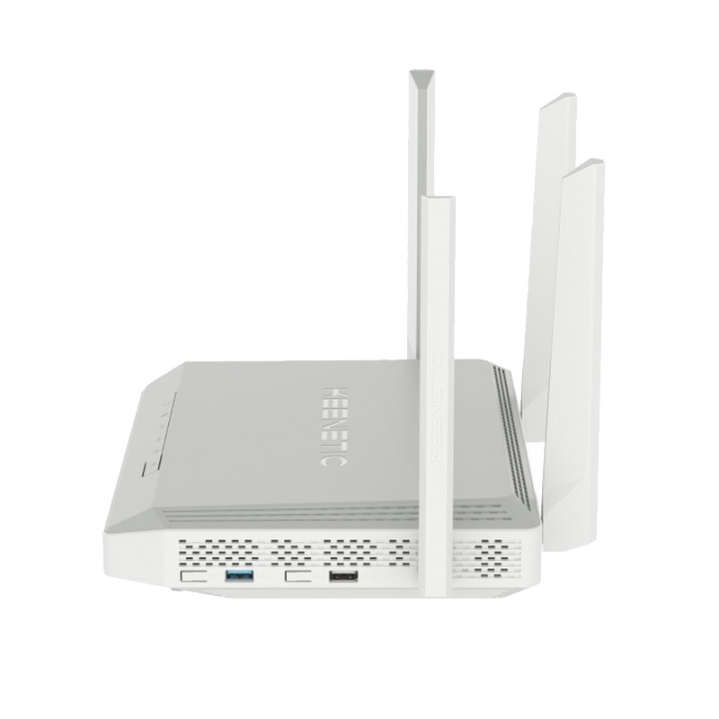 Гигабитный интернет-центр Keenetic Ultra SE c двухдиапазонным Mesh Wi-Fi AC2600, двухъядерным процессором, 9-портов Smart Pro, DSL, USB 3.0 и 2.0 KN-2510 KN-2510