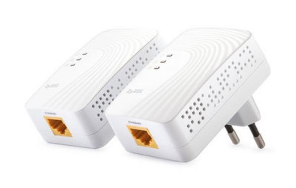 Адаптер ZYXEL Powerline HomePlug AV 500 Мбит/с (Двойной комплект) PLA4201v2 EE (x2) PLA4201v2 EE (x2)