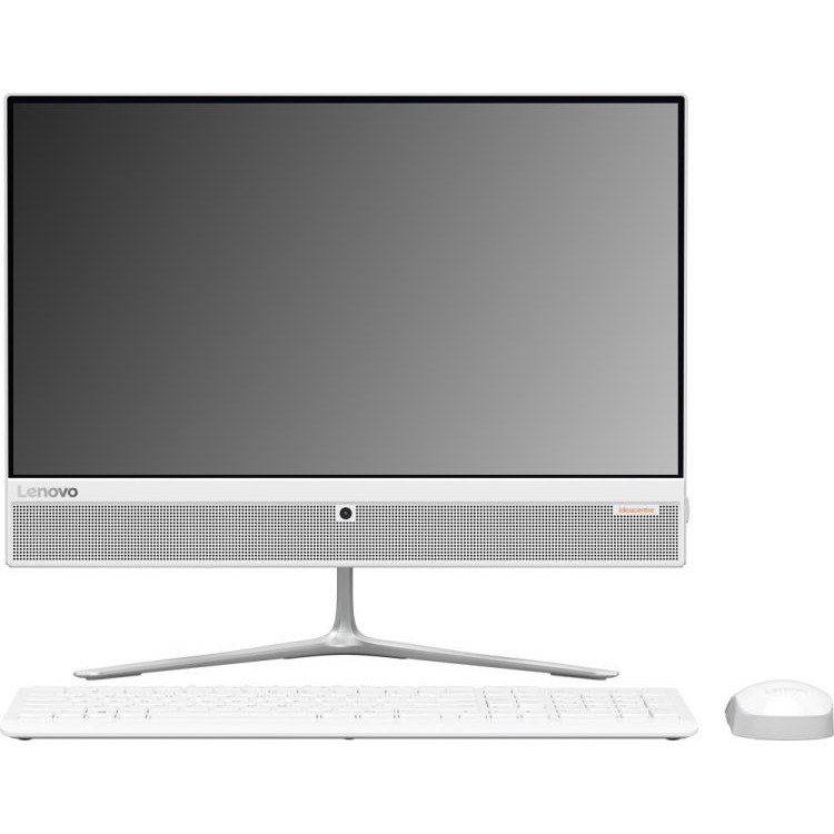 Моноблок Lenovo 510-23ISH,23" (1920x1080),i3-6100T(3.2GHz),4GB,500GB,Intel HD,DVDRW,KB+M,DOS,White F0CD007JRK
