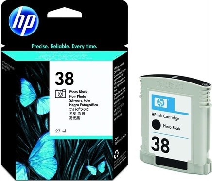 Картридж струйный HP №38 фото черный для HP PS Pro B9180 C9413A C9413A