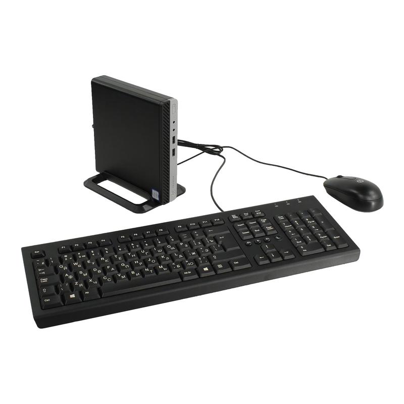 Компьютер HP ProDesk 400 G4 Mini Core i3-8100T,8GB,128GB,USBkbd/mouse,Win10Pro(64-bit),1-1-1Wty 5FY67ES 5FY67ES