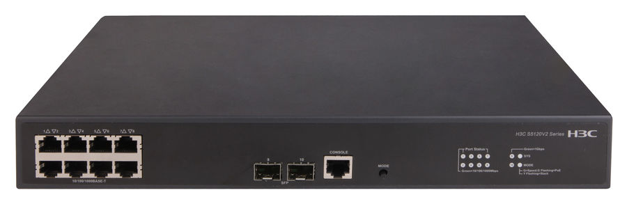 Коммутатор H3C 8G 2SFP 8PoE+ 125W управляемый LS-5120V2-10P-PWR-LI-GL LS-5120V2-10P-PWR-LI-GL
