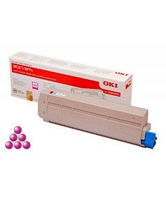 Tонер-картридж пурпурный (10К) OKI MC873 45862846 #2