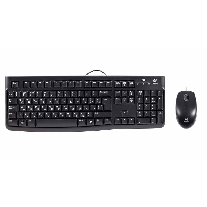 Клавиатура+ Мышь Logitech Desktop MK120 920-002561 / 920-002562 / 920-002563 920-002561