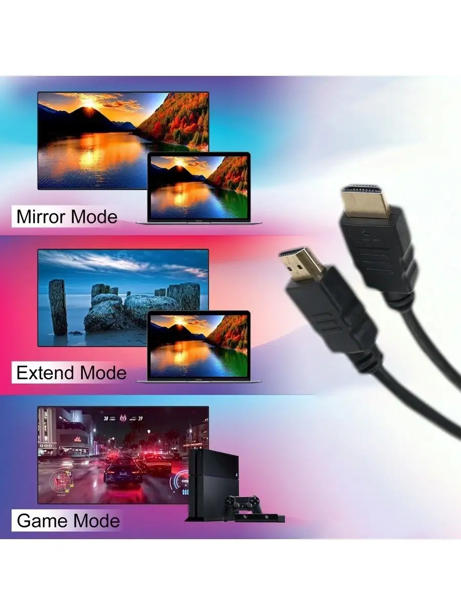 Кабель Vcom HDMI 19M/M ver 2.0, 5М, 2 фильтра  Aopen ACG711D-5M ACG711D-5M