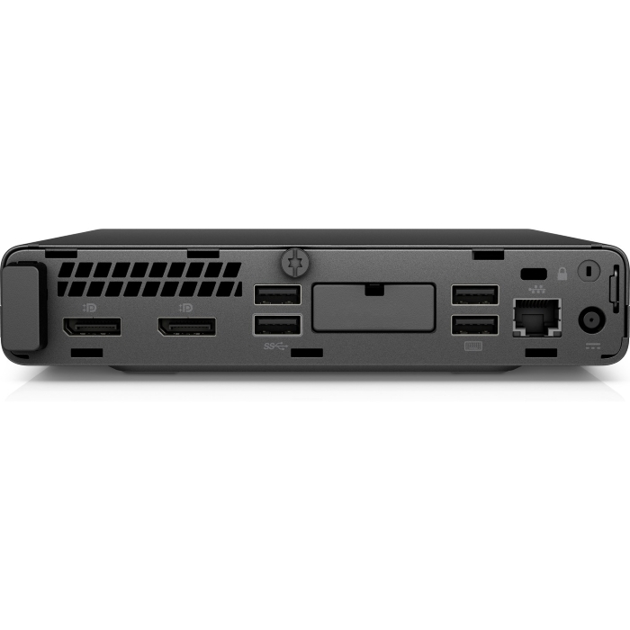 Компьютер HP EliteDesk 800 G4 Mini Core i5-8500T 2.1GHz,8Gb DDR4-2666(1),256Gb SSD,WiFi+BT,USB kbd+mouse,Stand,VGA,Intel Unite,3y,Win10Pro 4KV76EA 4KV76EA