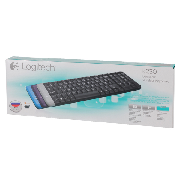 Клавиатура беспроводная Logitech Wireless Keyboard K230, Black, [920-003348] 920-003348 #5