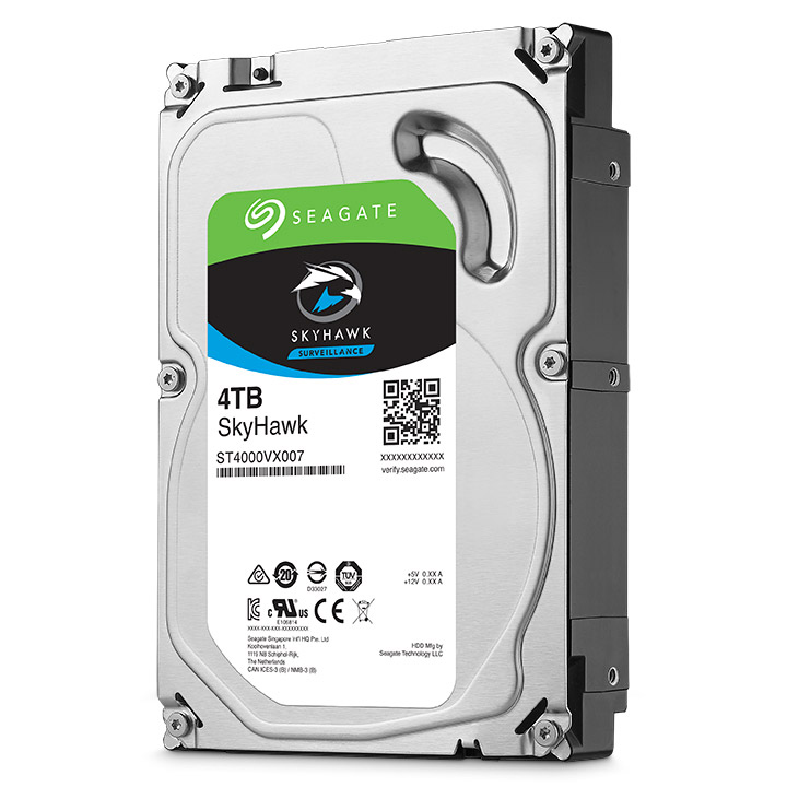 Жесткий диск Seagate ST4000VX007 4TB,Skyhawk,SATA III,5900 rpm,64mb ST4000VX007 ST4000VX007 